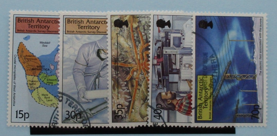 British Antarctic Territory Stamps, 1999, SG307-311, Used image 0