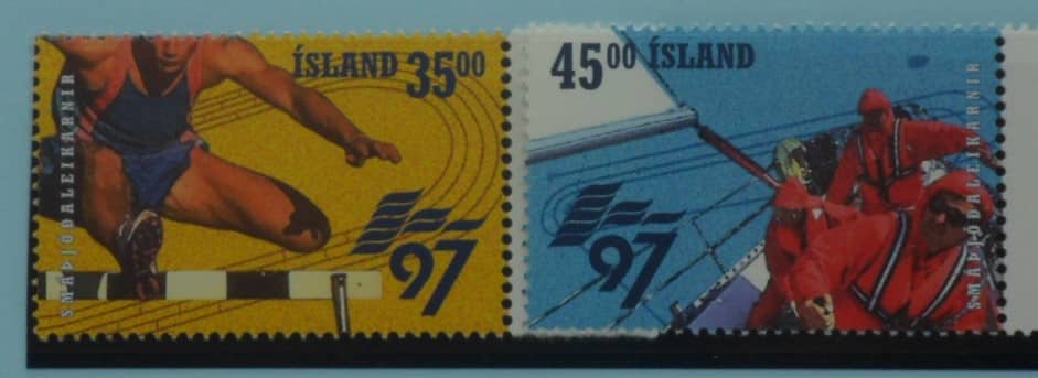 Iceland Stamps, 1997, SG883-884, Mint image 0
