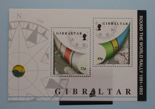Gibraltar Stamps, 1992, MS681, Mint image 0