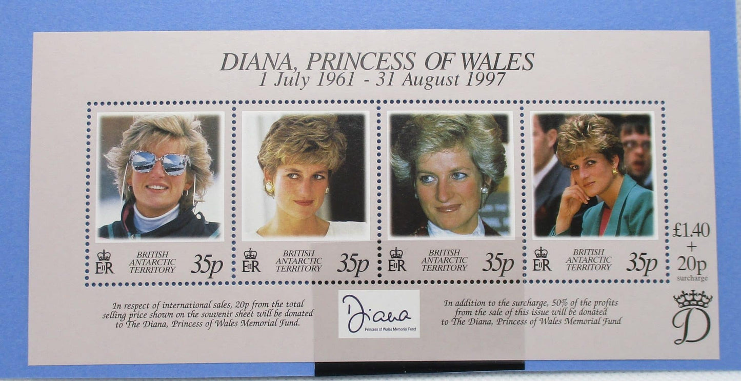 British Antarctic Territory Stamps, 1998, MS280, Mint image 0