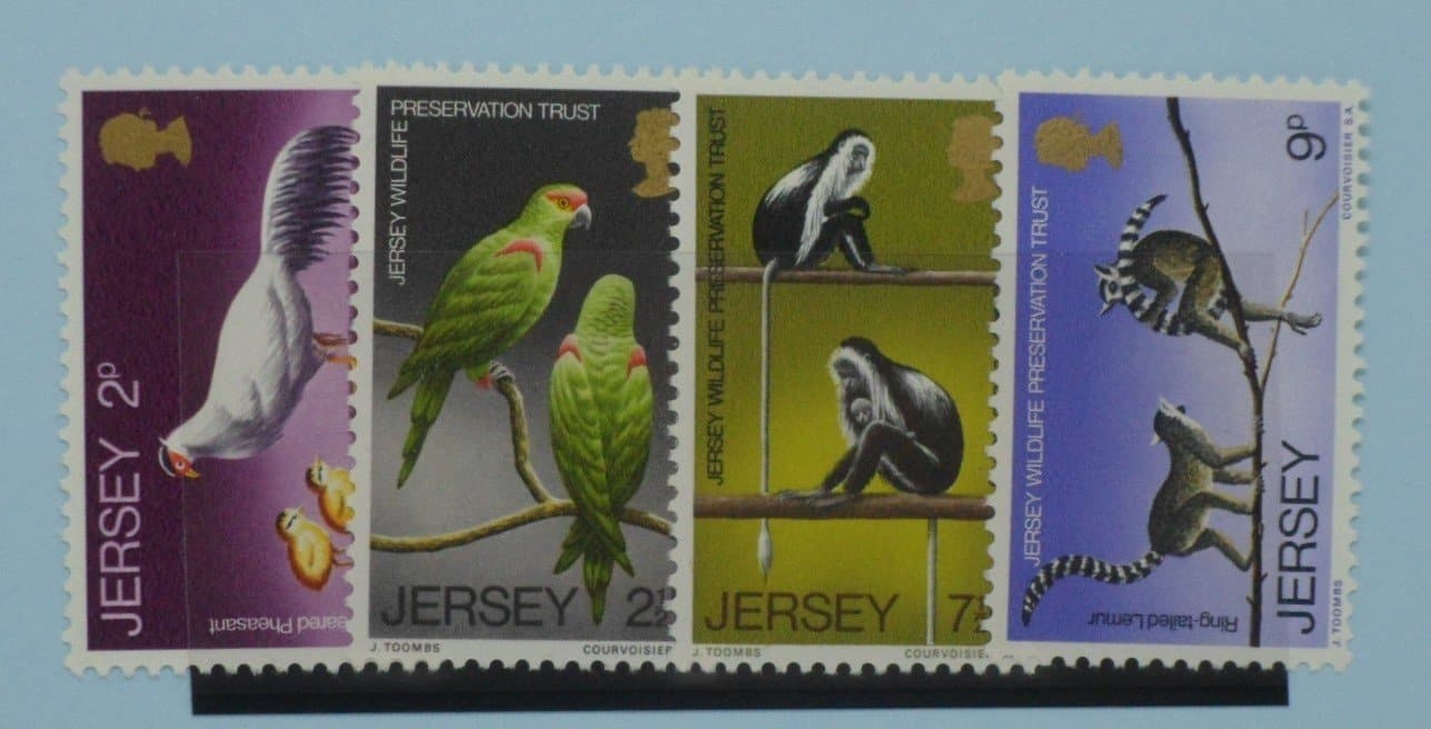 Jersey Stamps, 1971, SG57-60, Mint image 0