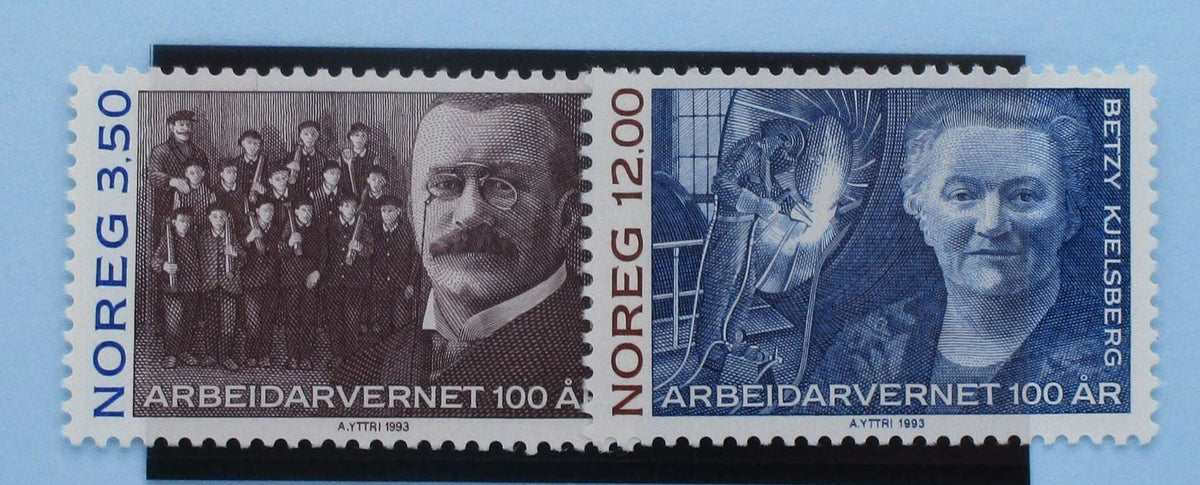 Norway Stamps, 1993, SG1166-1167, Mint image 0