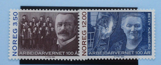 Norway Stamps, 1993, SG1166-1167, Mint image 0