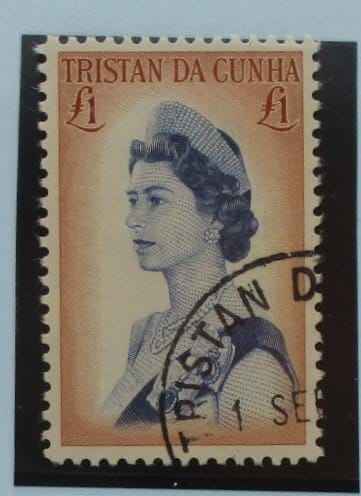 Tristan da Cunha Stamps, 1965-67, SG84b, Used image 0