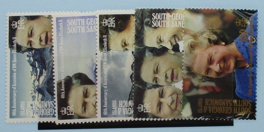 South Georgia and South Sandwich Islands Stamps, 1992, SG209-213, Mint image 0