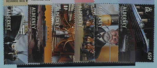 Alderney Stamps, 2012, SGA448-A453, Mint image 0