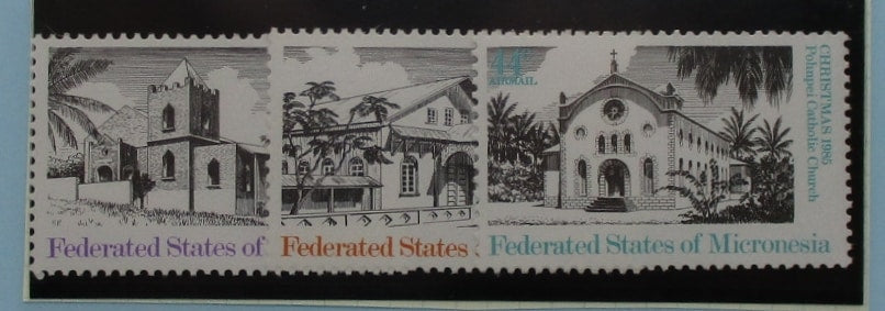 Micronesia Stamps, 1985, SG36-38, Mint image 0