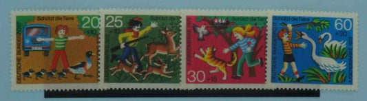 West Germany Stamps, 1972, SG1613-1616, Mint image 0