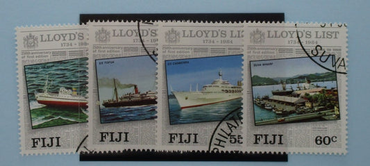 Fiji Stamps, 1984, SG675-678, Used image 0