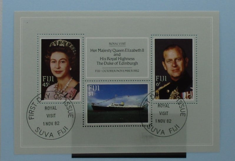 Fiji Stamps, 1982, MS646, Used image 0