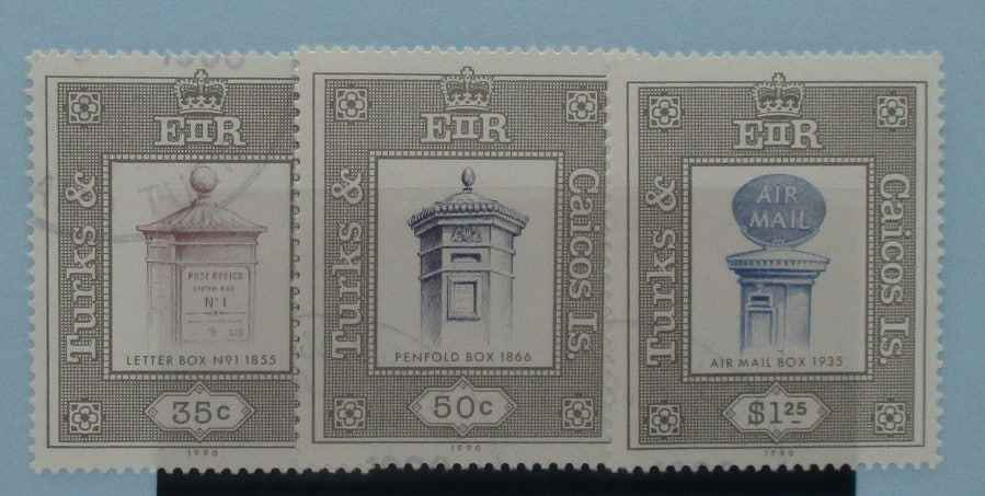 Turks and Caicos Islands Stamps, 1990, SG1041-1043, Used image 0