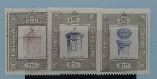 Turks and Caicos Islands Stamps, 1990, SG1041-1043, Used image 0