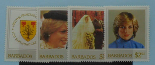Barbados Stamps, 1982, SG705-708, Mint image 0