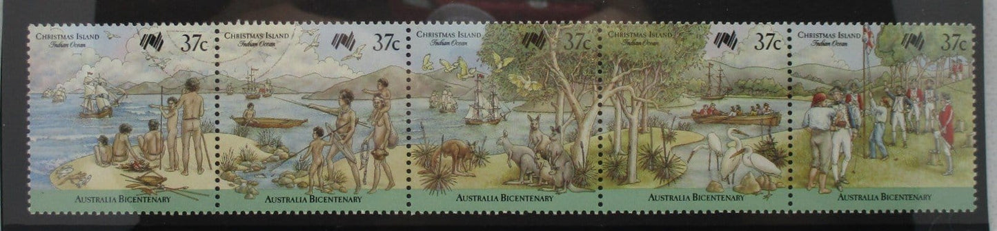 Christmas Island Stamps, 1988, SG246a, Used image 0