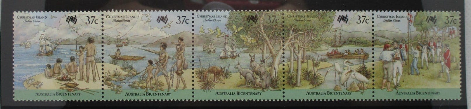 Christmas Island Stamps, 1988, SG246a, Used image 0