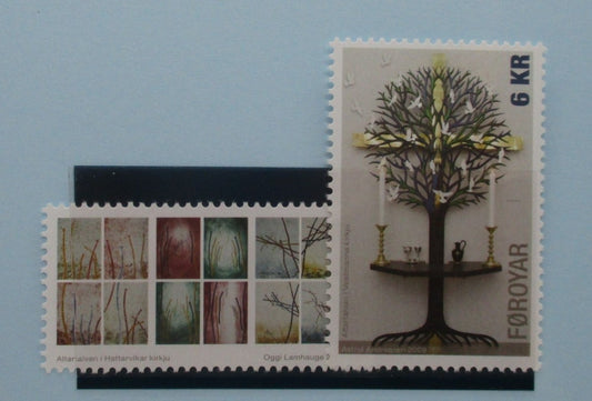Faroe Islands Stamps, 2009, SG599-600, Mint image 0