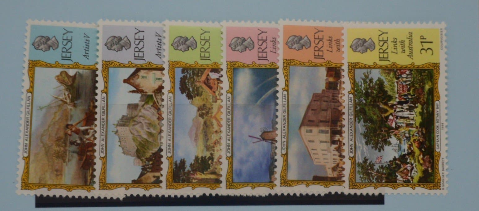 Jersey Stamps, 1984, SG344-349, Mint image 0