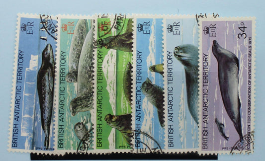 British Antarctic Territory Stamps, 1983, SG113-118,  Used image 0