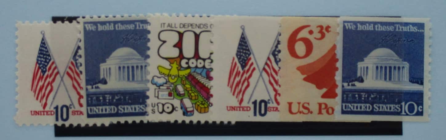 USA Stamps, 1973-74, SG1515-1520, Mint image 0