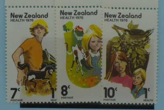 New Zealand Stamps, 1976, SG1125-1127, Mint image 0