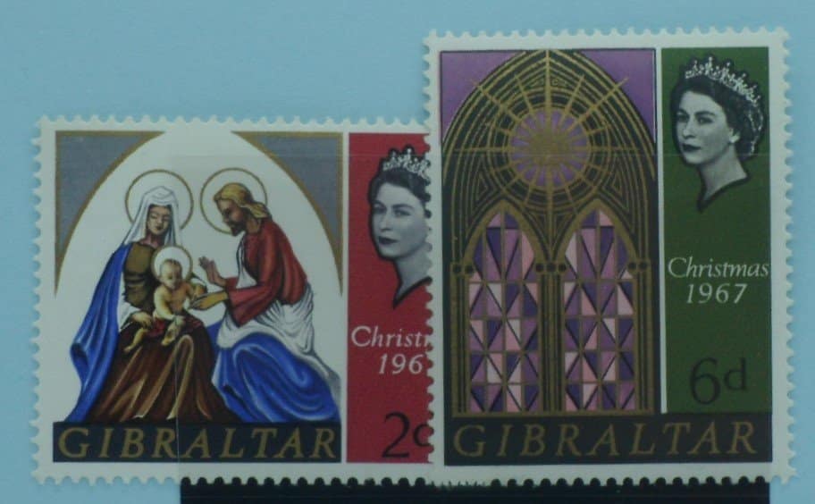 Gibraltar Stamps, 1967, SG217-218, Mint image 0