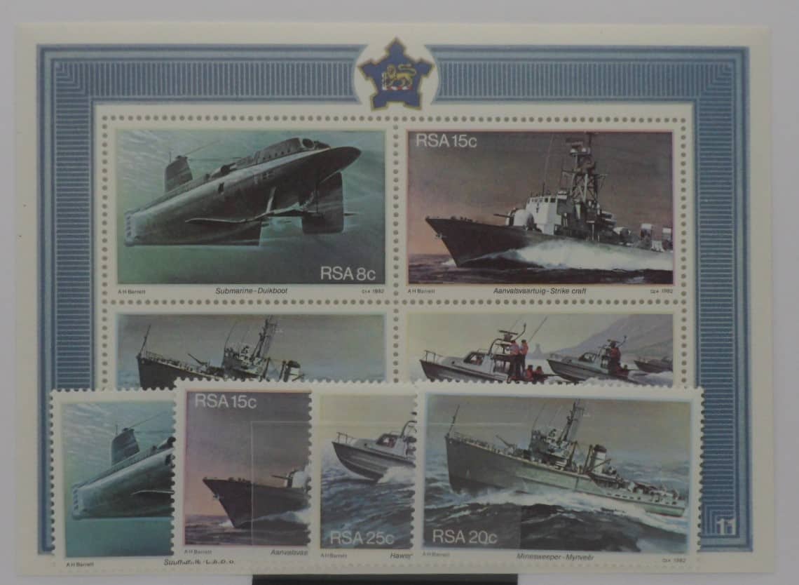 South Africa Stamps, 1982, SG506-509, MS510, Mint image 0