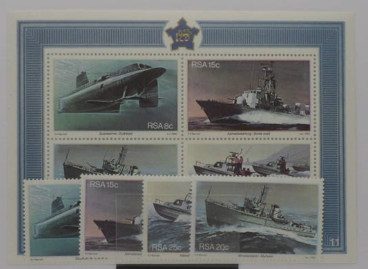 South Africa Stamps, 1982, SG506-509, MS510, Mint image 0