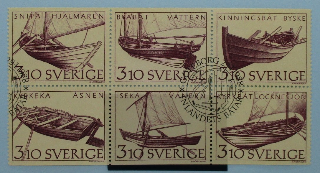 Sweden Stamps, 1988, SG1374a, Used image 0