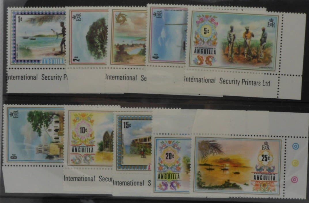 Anguilla Stamps, 1972, SG130-139, Mint image 0