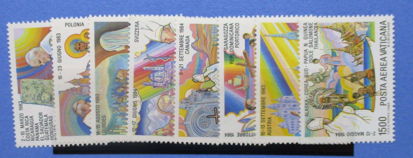 Vatican City Stamps, 1986, SG862-869, Mint image 0