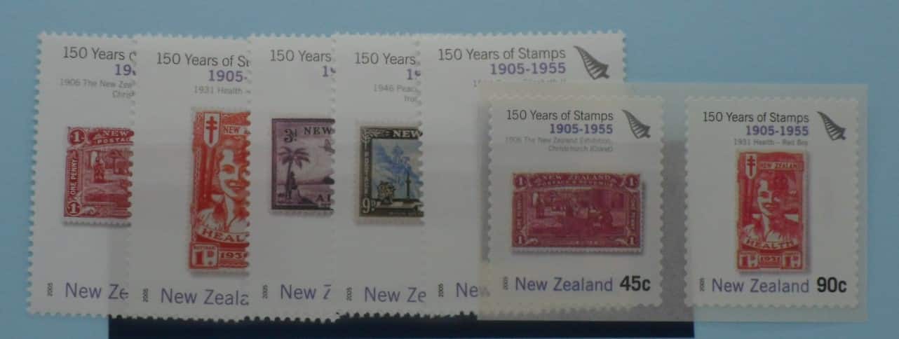 New Zealand Stamps, 2005, SG2777-2781, SG2783-2784, Mint image 0