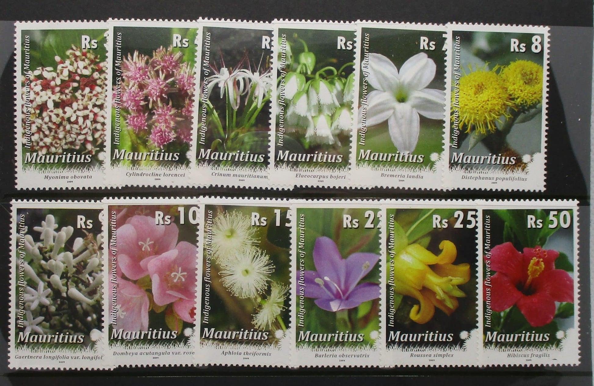 Mauritius Stamps, 2009, SG1180-1191, Mint image 0