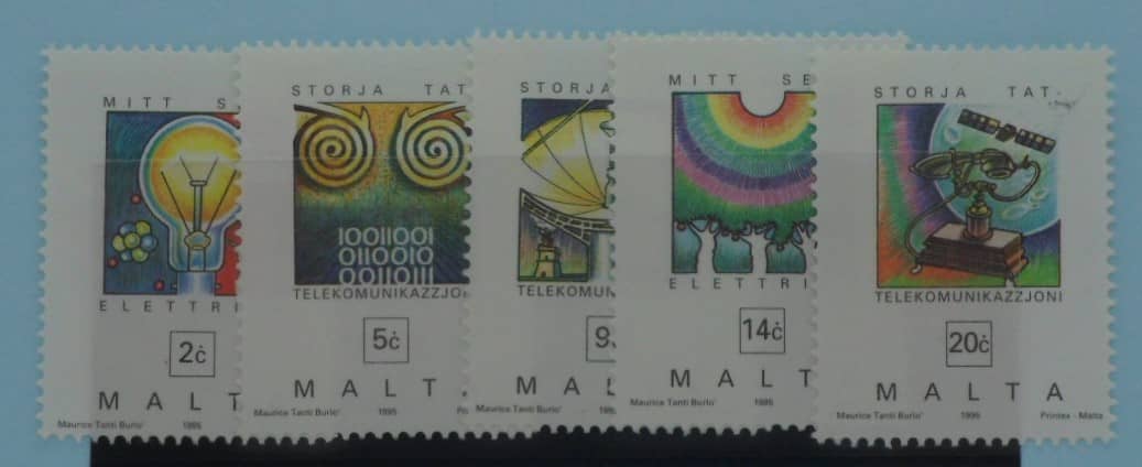 Malta Stamps, 1995, SG992-996, Mint image 0