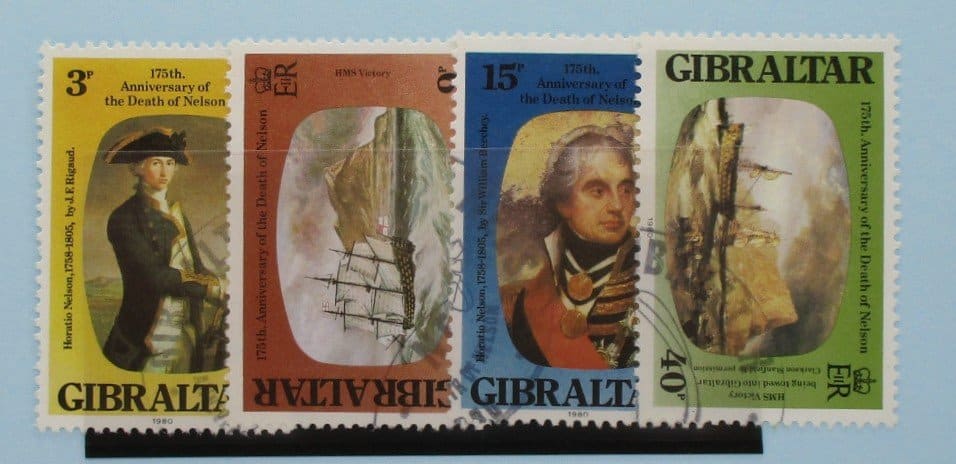Gibraltar Stamps, 1980, SG437-440, Used image 0