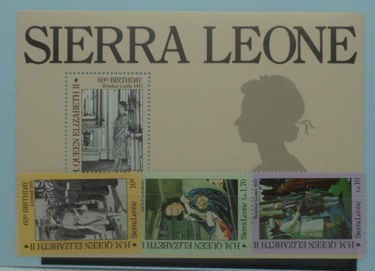 Sierra Leone Stamps, 1986, SG937-939, MS940, Mint image 0