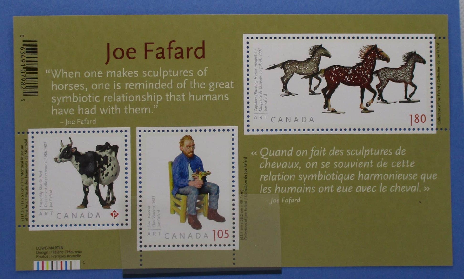 Canada Stamps, 2012, MS2840, Mint image 0