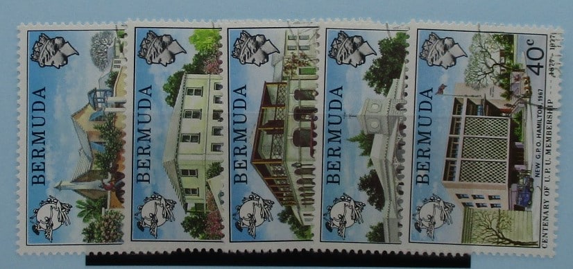 Bermuda Stamps, 1977, SG374-378, Used image 0