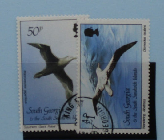 South Georgia and South Sandwich Islands Stamps, 1987, SG173-174, Used image 0