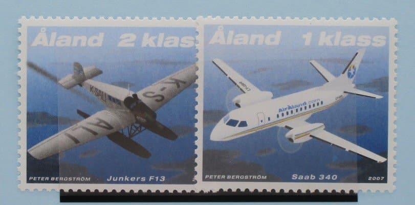 Aland Islands Stamps, 2007, SG292-293, Mint image 0