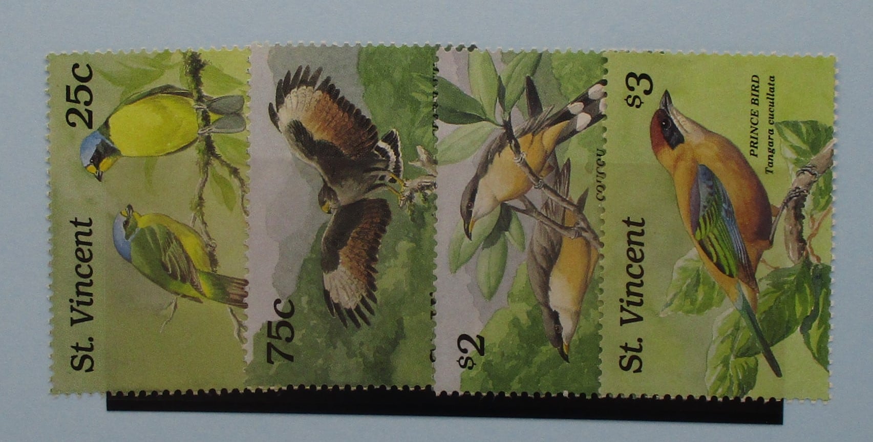 St Vincent Stamps, 1989, SG1244-1247, Mint image 0