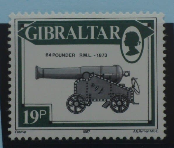Gibraltar Stamps, 1987, SG576, Mint image 0