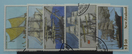 New Zealand Stamps, 1990, SG1541-1546, Used image 0