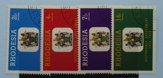 Rhodesia Stamps, 1973, SG484-487, Used image 0