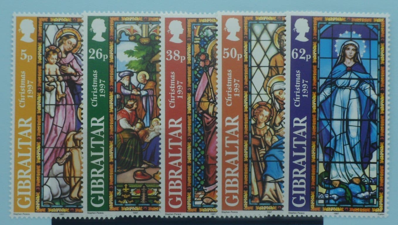 Gibraltar stamps, 1997, SG817-821, Mint image 0