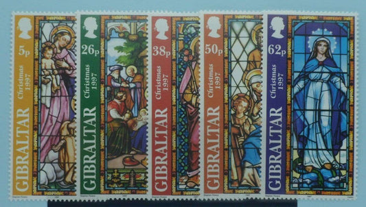 Gibraltar stamps, 1997, SG817-821, Mint image 0