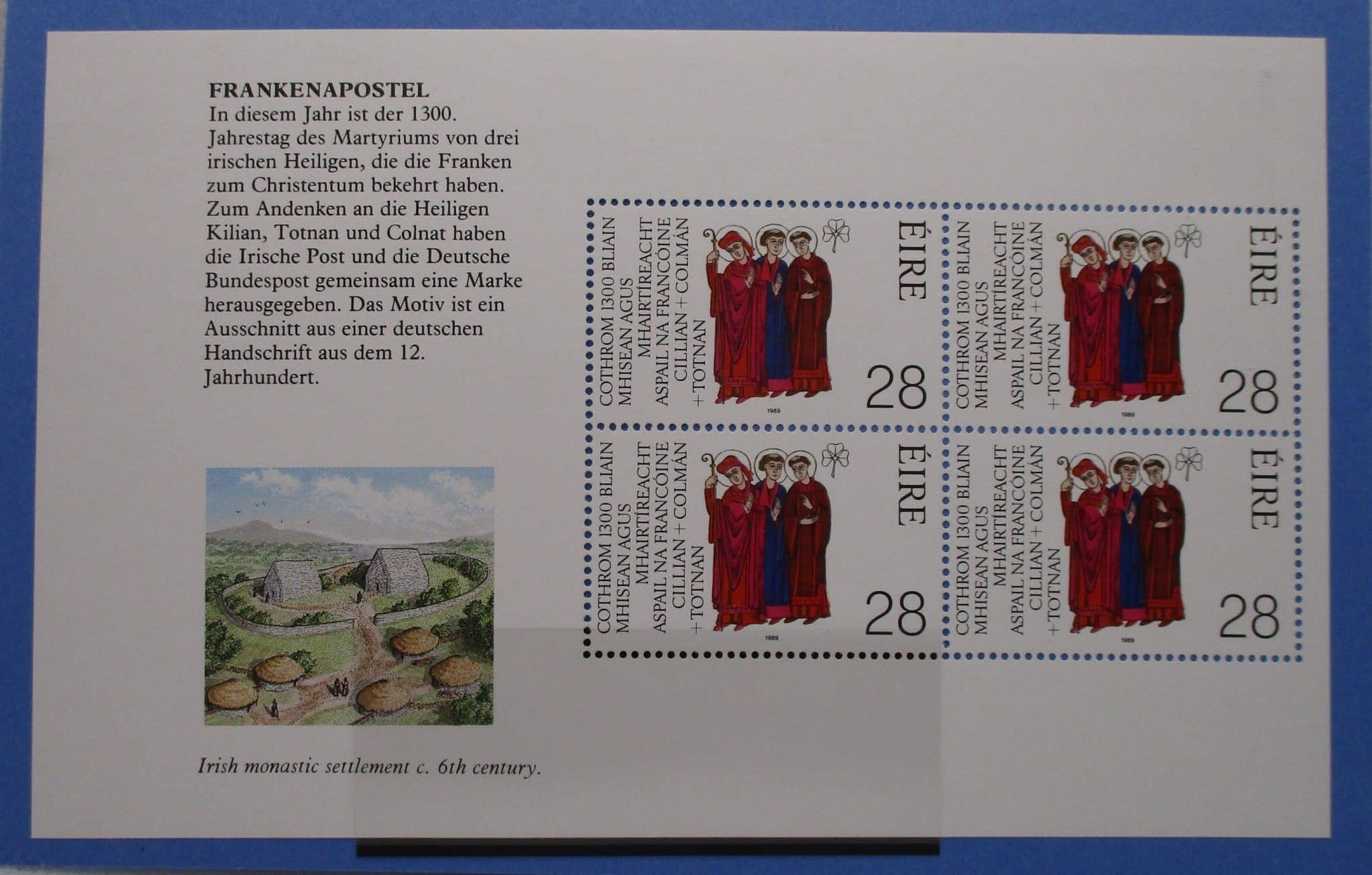 Ireland Stamps, 1989, SG726a, Mint image 0