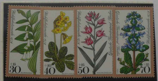 West Berlin Stamps, 1978, SGB557-B560, Mint image 0
