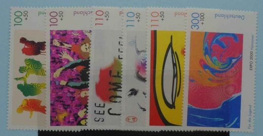 Germany Stamps, 2000, SG2966-2971, Mint image 0