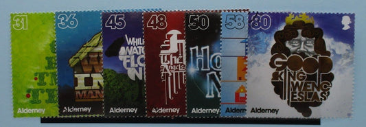 Alderney Stamps, 2010, SGA408-A414, Used image 0