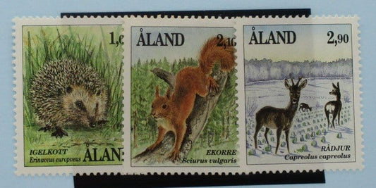 Aland Islands Stamps, 1991, SG46-48, Mint image 0